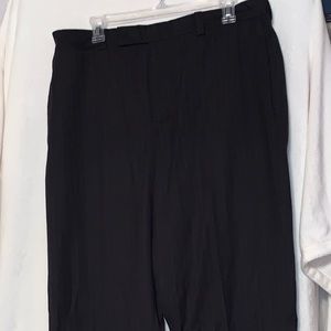 Men’s Black Wool Suiting Pants. Size 36/32.